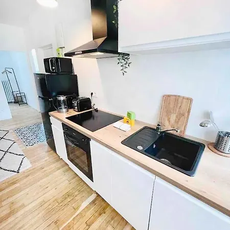 Le Philibert - 50m2, 4 Prs, 2 Ch - Proche Gare شقة