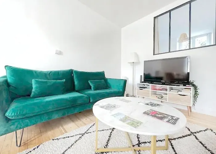 Le Philibert - 50m2, 4 Prs, 2 Ch - Proche Gare ディジョン